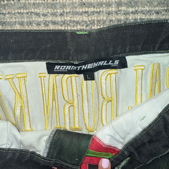 Roam the Halls “Natural Born Killers” Baggy Jeans - Size L - Picture 6 of 8